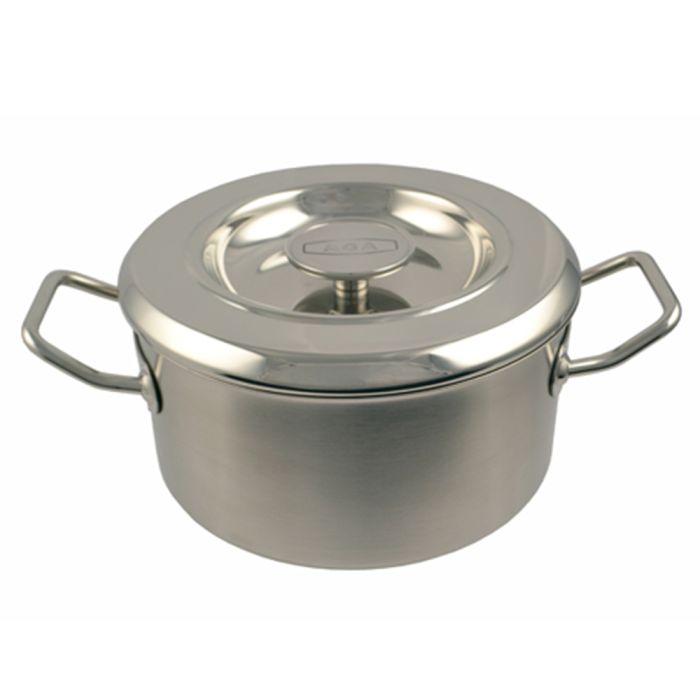 22cm Stainless Steel Saucepan